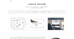 Desktop Screenshot of laurabmcgrath.com